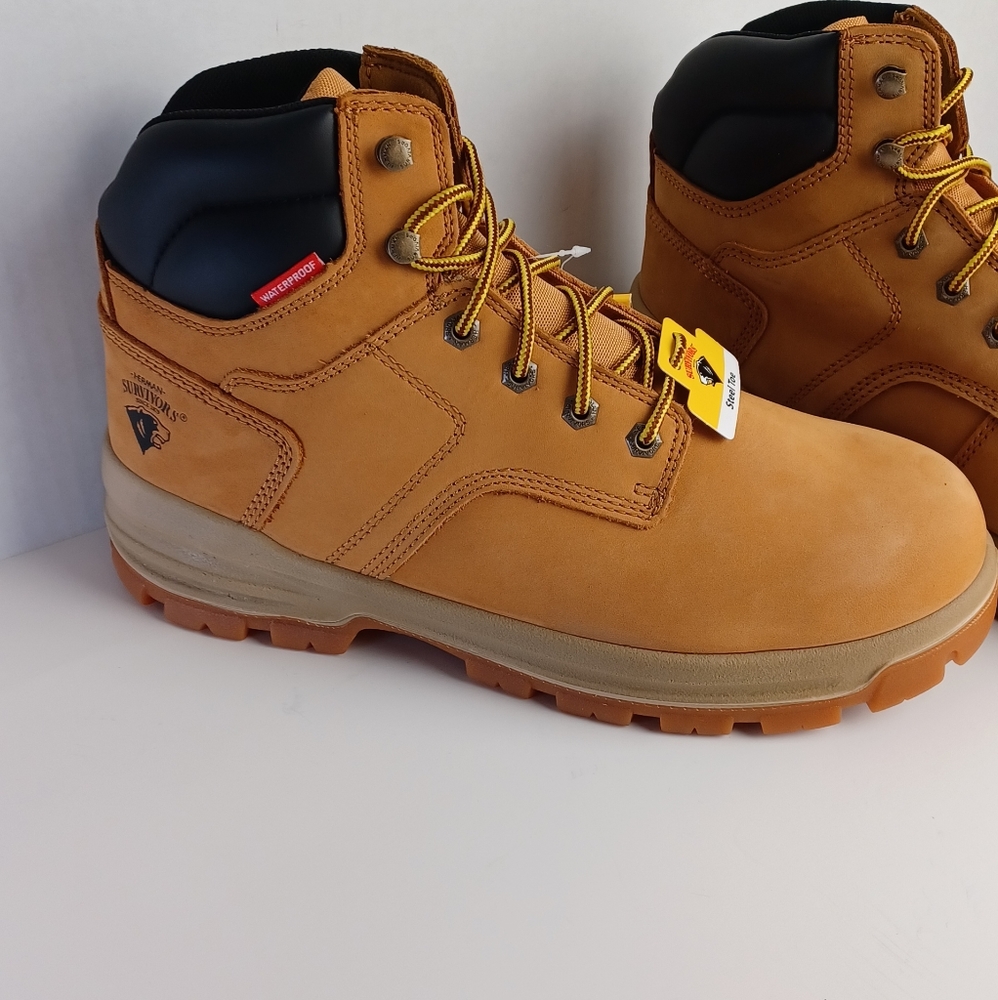Survivors Workboots Waterproof, Steel Toe, Availability Size 11 & Size 7